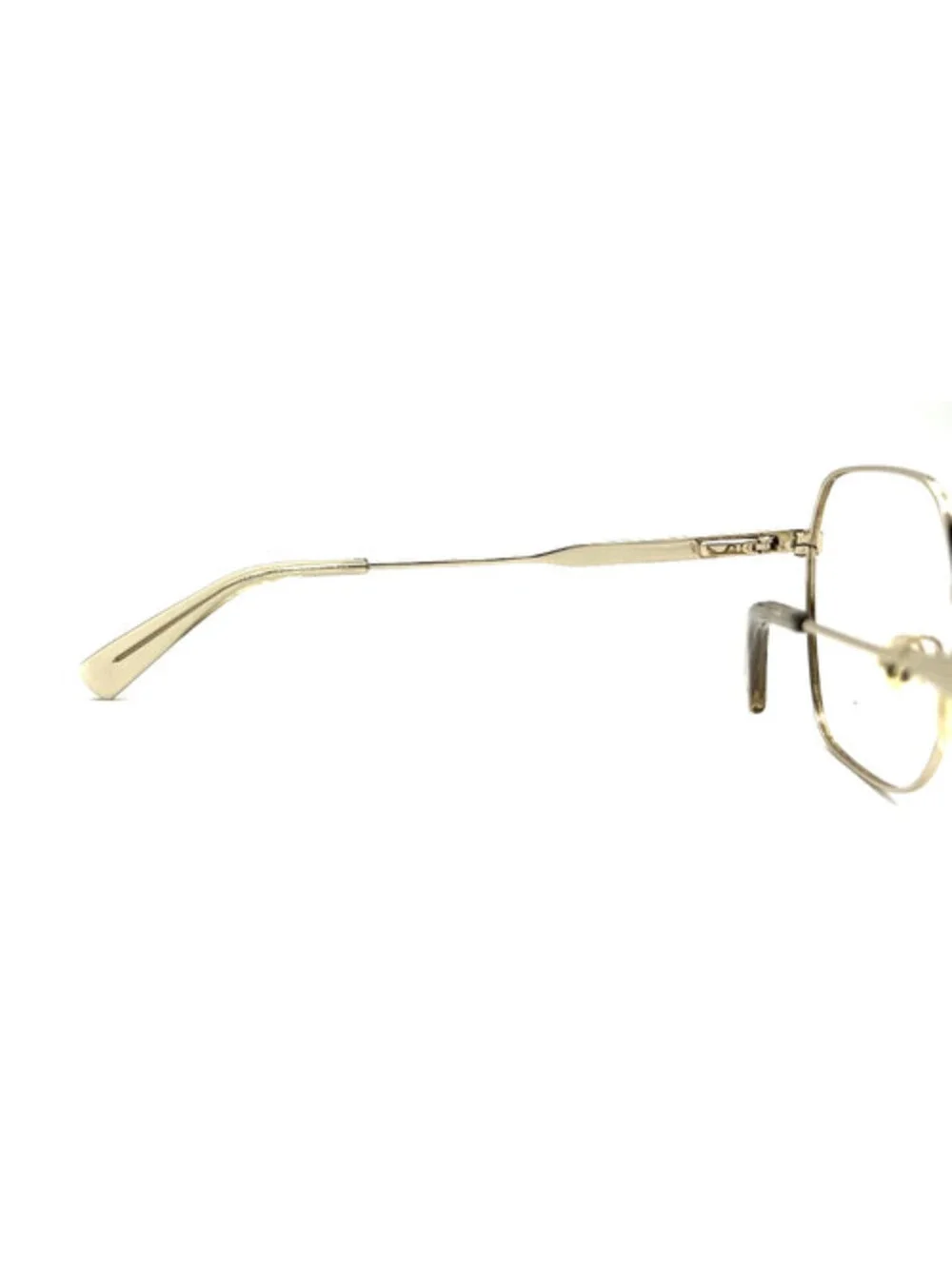 Longchamp LO2148 771 Gold Ivory Square Authentic Eyeglass Frames 55-17-140